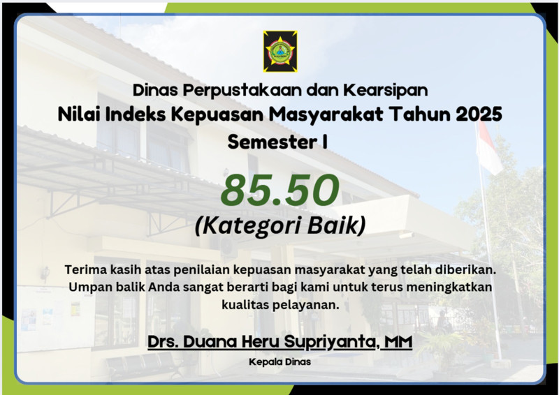 Survey Kepuasan Masyarakat Tahun 2025